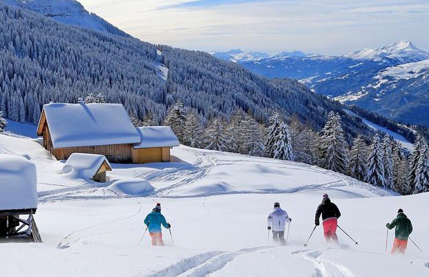 Record Snow Levels in French Alps this February