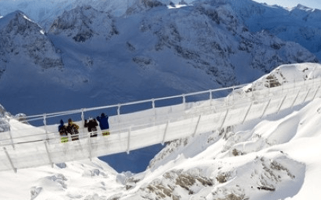 World’s Highest Suspension Bridge Opens in Swiss Alps